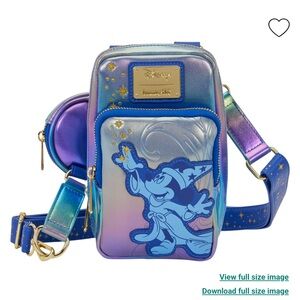 Loungefly Fantasia Cell Phone Crossbody Bag with Coin Bag